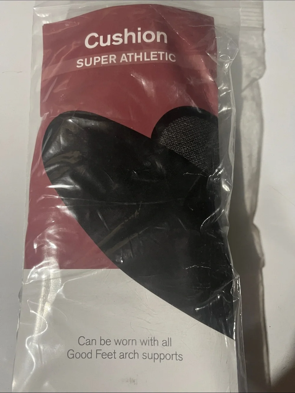 Cushion Super Athletic Socks - Black - XL